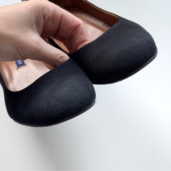 Margaux The Heel Suede Pumps Block Heel Almond Toe Work Office Minimal - Picture 7 of 15